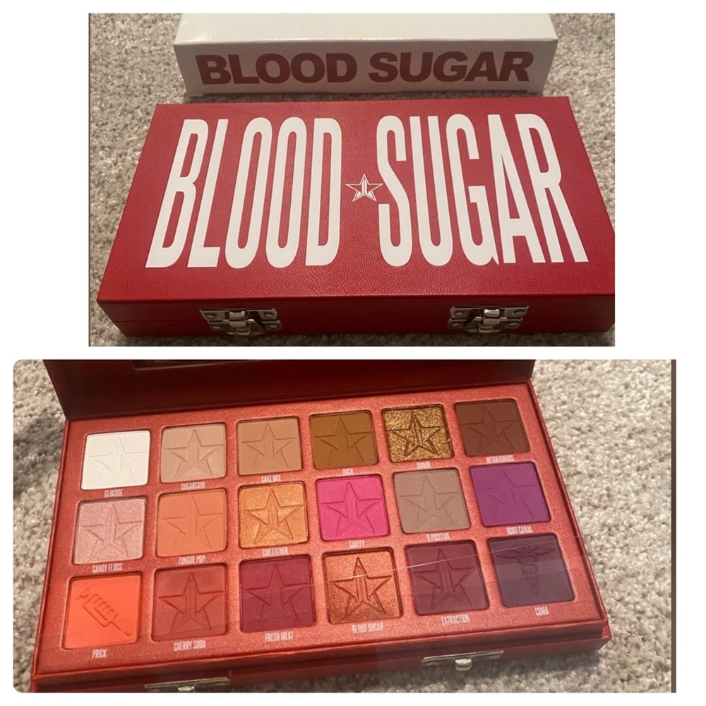 New in box Jeffree Star Blood Sugar eyeshadow pallette